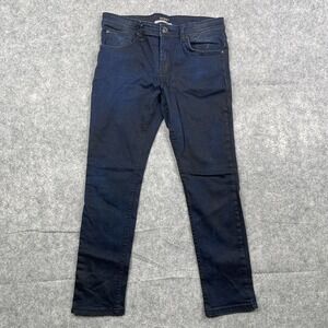 TOM TAILOR Jeans Men's 33x30 Skinny Culver Stretch Dark Wash Indigo